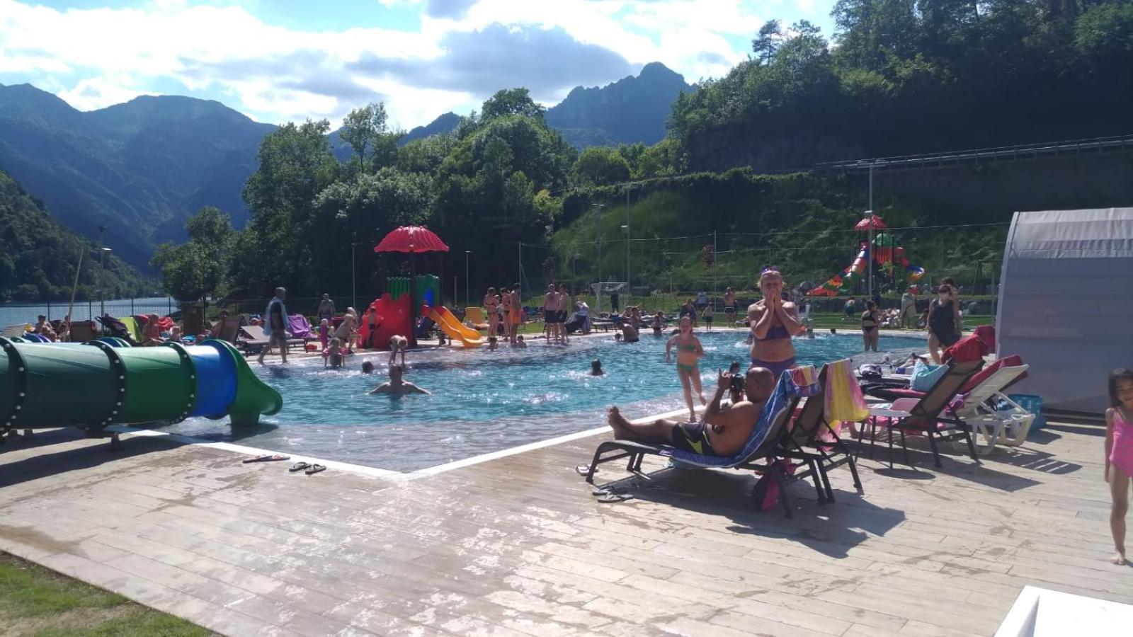 Family Wellness Camping Al Sole Molina di Ledro Eksteriør bilde
